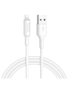 Kabel USB-A/Lightning pro iPhone a iPad - Hoco, X25 Soarer White
