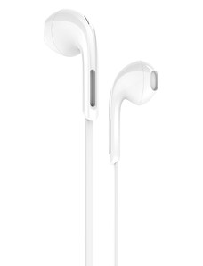 Sluchátka pro iPhone a iPad - HOCO, M39 Rhyme White
