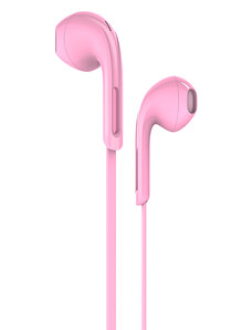 Sluchátka pro iPhone a iPad - HOCO, M39 Rhyme Pink