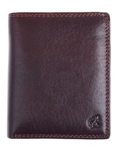 Pánská kožená peněženka Cosset 4402 Komodo hnědá