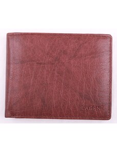 Pánská kožená peněženka Lagen V76 Old hnědá