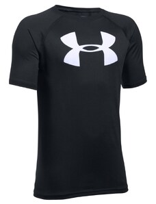 dětské tričko UNDER ARMOUR white logo - BLACK - XL