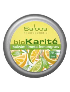 Saloos Bio karité balzám Limeta Lemongrass