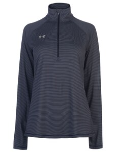 dámské funkiční tričko, mikina UNDER ARMOUR - NAVY - L