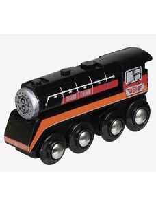 Dřevěné hračky Maxim Parní lokomotiva Epocha - Maxim 50504