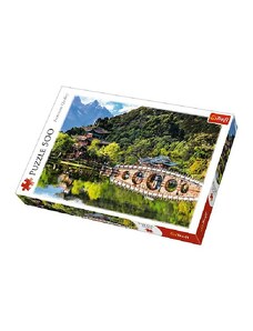 Trefl Puzzle Jezero Černého draka, 500 dílků