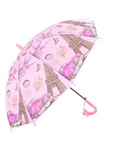 Afrodit Dětský vystřelovací deštník Brenda růžový