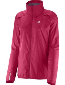 Salomon AGILE Jacket W Lotus Pink/NightShade dámská bunda růžová XS/34