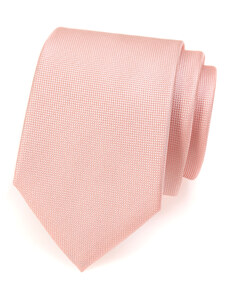 Avantgard Světle lososová luxusní jednobarevná kravata