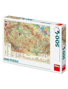 DINO Puzzle Mapa České republiky