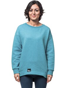 horsefeathers Dámská mikina elena sweatshirt (heather aqua)