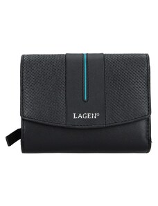 Dámská peněženka Lagen Carinne - černo-modrá