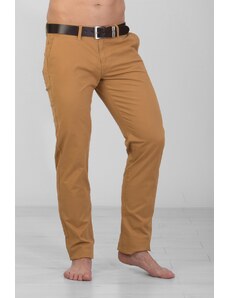 GEAR CHINOS JSM248 strečové slim fit - camel