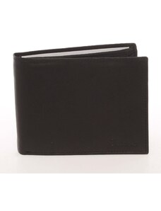 Delami Elegantní kožená, pánská peněženka Eduardo, černá