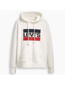 Dámská mikina Levis Hoodie Bílá