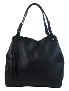 BELLA BELLY Barebag Černá moderní kabelka přes rameno 3990-BB