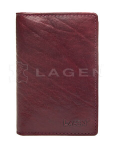 Lagen Lagen pouzdro na doklady kožené V 60/T vínově červené
