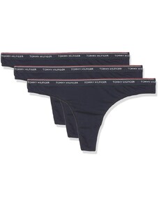 Tommy Hilfiger 3PACK dámské tanga vel. L