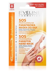 Eveline cosmetics Hand & Nail Therapy PROFESSIONAL SOS profesionální parafínová maska na ruce 7 ml