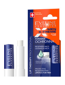 Eveline cosmetics Men X-treme Regenerační-osvěžující ochranná pomáda na rty 4,5 g