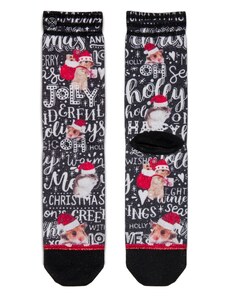 XPOOOS - Fashion AW18 dámské ponožky Hamster wishes vícebarevná