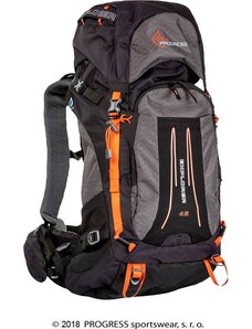 Turistický batoh PROGRESS Explorer 45L černá