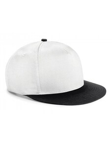 Beechfield Dvoubarevný snapback Beechfield (B615) Bílá / Černá