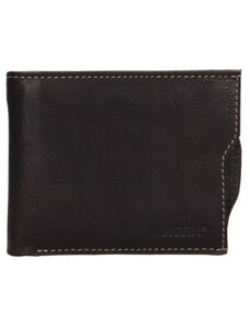 Lagen Pánská kožená peněženka tmavě hnědá