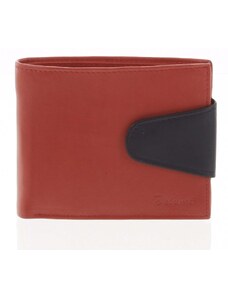 Pánská kožená peněženka červená - Delami 11816 červená