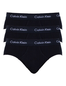 3PACK pánské slipy Calvin Klein černé