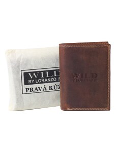Pánská kožená peněženka Wild by Loranzo 882 včetně obalu