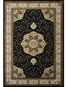Berfin Dywany Kusový koberec Anatolia 5328 S (Black) - 150x230 cm