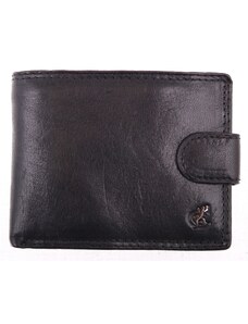 Pánská kožená peněženka Cosset 4487 Komodo černá