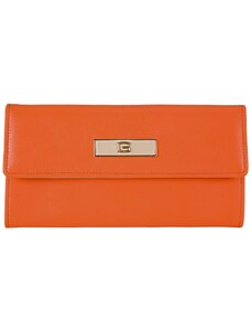 Dámská kožená peněženka GIUDI Imogen - oranžová