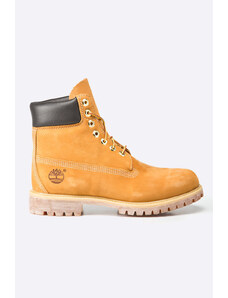 Zimní boty Timberland 6" Premium Boot pánské, hnědá barva, lehce zateplené, TB0100617131