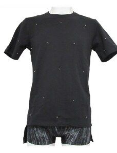 Mauro Menichetti tričko pánské 071 černé