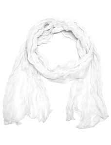 Coxes O Dlouhý lehký šátek na krk bílý 1E3-1200