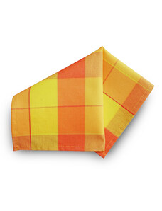 Prostírka 30x30 cm - žlutá, oranžová kostka