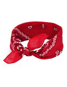 coxes Bandana šátek do vlasů červený 53/53 TOP