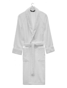Soft Cotton Modalový župan DELUXE pro muže i ženy, Bílá, 420 gr / m², Modal - 30% modal / 70% bavlna, Dlouhý