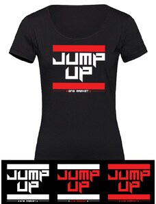 DNBMARKET Dámské tričko JUMP-UP Stripes