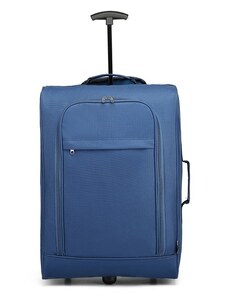 KONO Kufr - polyesterový na cestování, modrý
