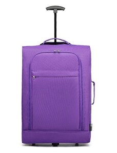 KONO Kufr - polyesterový na cestování, fialový