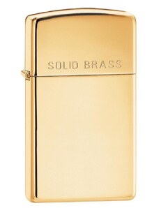Zippo Solid Brass Slim 24067