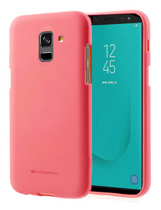 Růžový obal Mercury Soft Feeling pro Samsung Galaxy J6 Plus (2018)