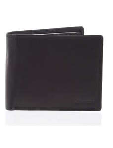 Praktická pánská volná černá peněženka - Diviley Unibertsoa černá