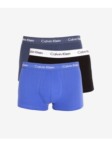 3PACK pánské boxerky Calvin Klein modrý mix