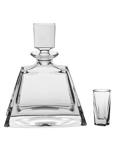 Crystal Bohemia KATHRENE liquer set (1+6)