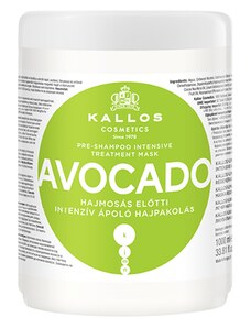 Kallos Cosmetics Kallos KJMN AVOCADO regenerační maska na vlasy před šamponováním 1000 ml