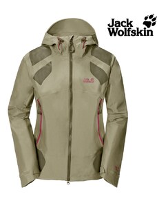 Jack Wolfskin Dámská softshellová bunda Texapore moss green